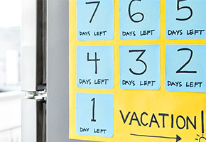 The Post-it® Note Vacation Countdown