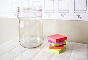 Teaching kids to save money